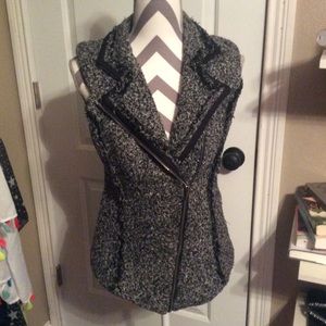 NWT Missme asymmetrical vest
